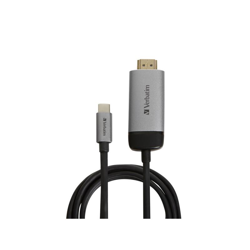 Verbatim USB-C to HDMI Slim 1.5m 4K Adapter