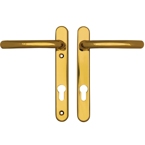 Fab + Fix Windsor Lever Handles 92mm Brass