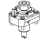 Radial driven tool VDI30 H&#61;85mm