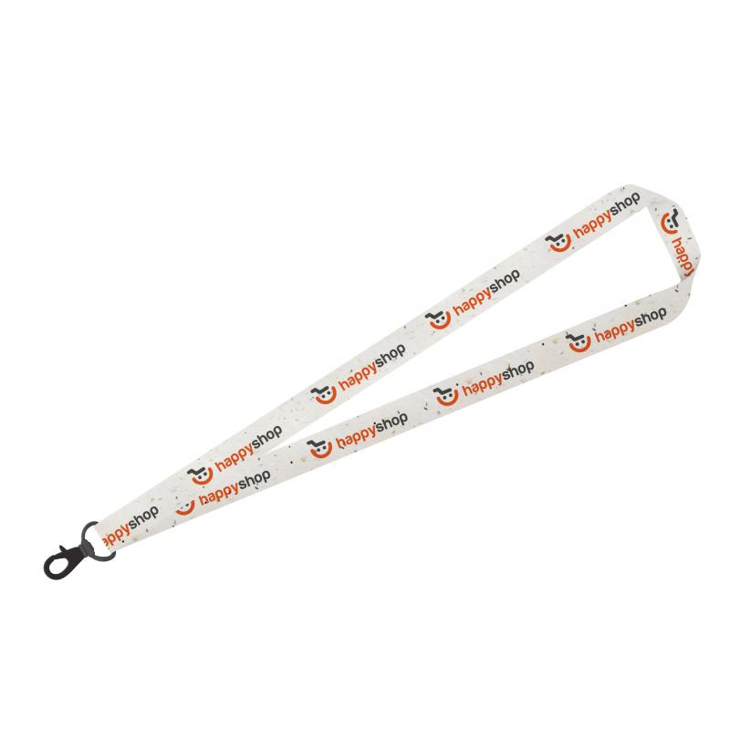 Seeded Paper Lanyards