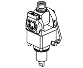 Driven broaching toolholder 50mm stroke H&#61;100mm