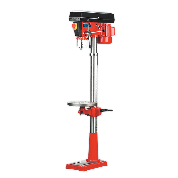 Sealey GDM160F Pillar Drill Floor 16-Speed 1580mm Height 550W/230V