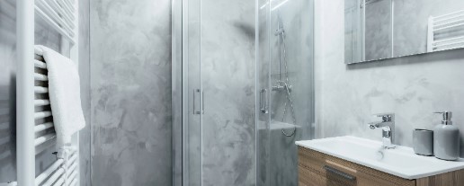 WATERPROOF MICROCEMENT IS PERFECT FOR BATHROOMS AND SHOWERS