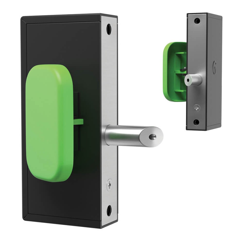 Quick Exit Gate Lock- No Access Flat Bar/Box section up to 30mm - R/H