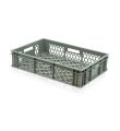 23 Litre Perforated Plastic Crate (600x400x130mm)