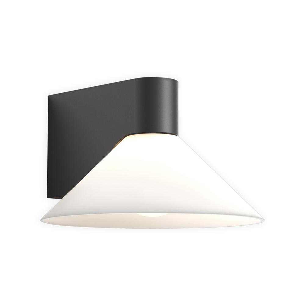 Astro Conic Matt Black Wall Light