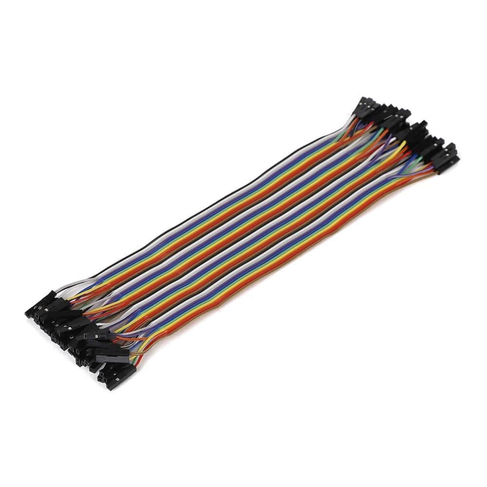 Ribbon Cable 40-wire, FeMale/FeMale, 20 cm