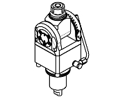 Driven broaching toolholder 50mm stroke H&#61;85mm