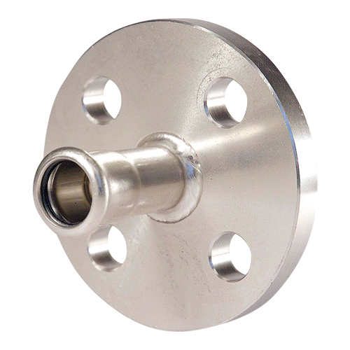 Flange With Press Joint