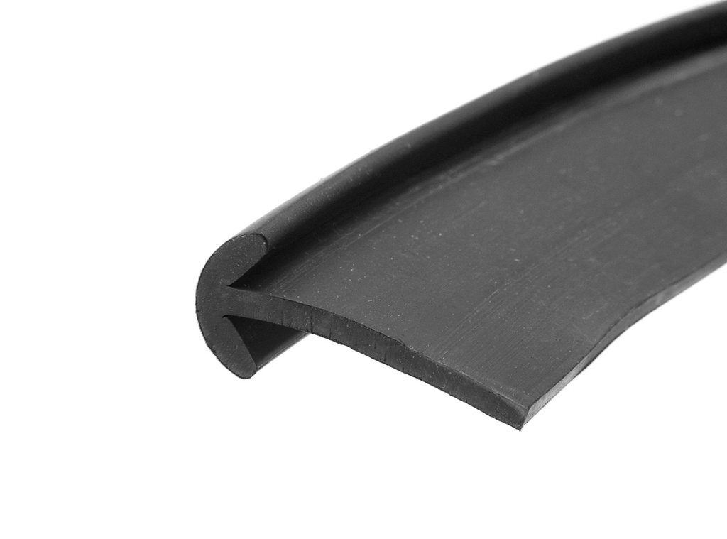 T Shaped Rubber Seal - 11mm x 27mm x 2.3mm Wall Thickness
