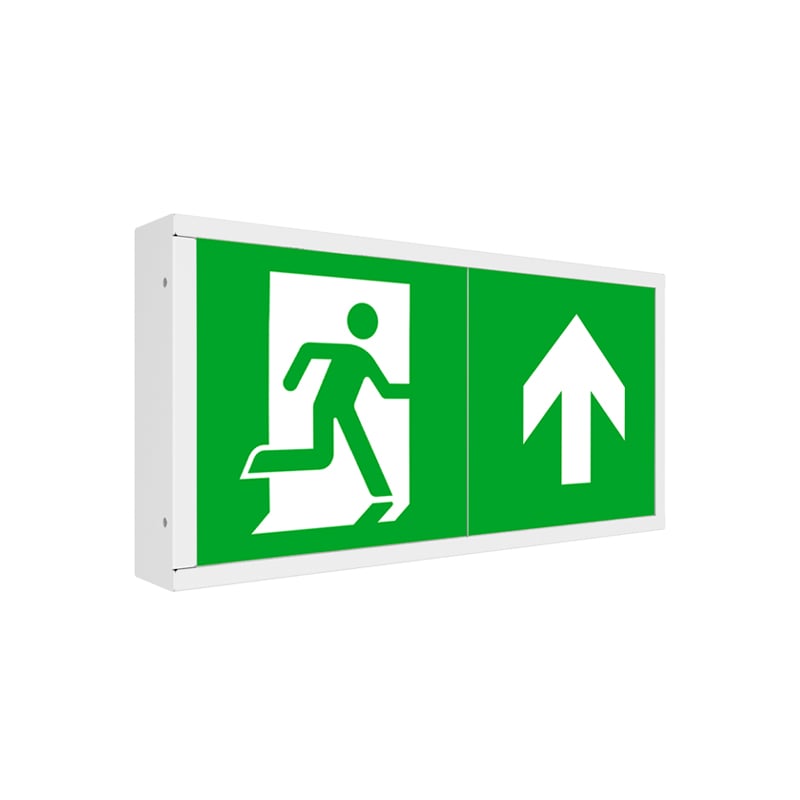 Kosnic Self-Test Belum LED Emergency Exit Sign 6500K