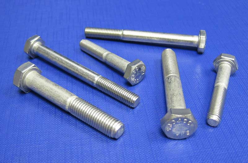 Hexagonal Bolts In Stainless Steel For Chemical Processing Plants