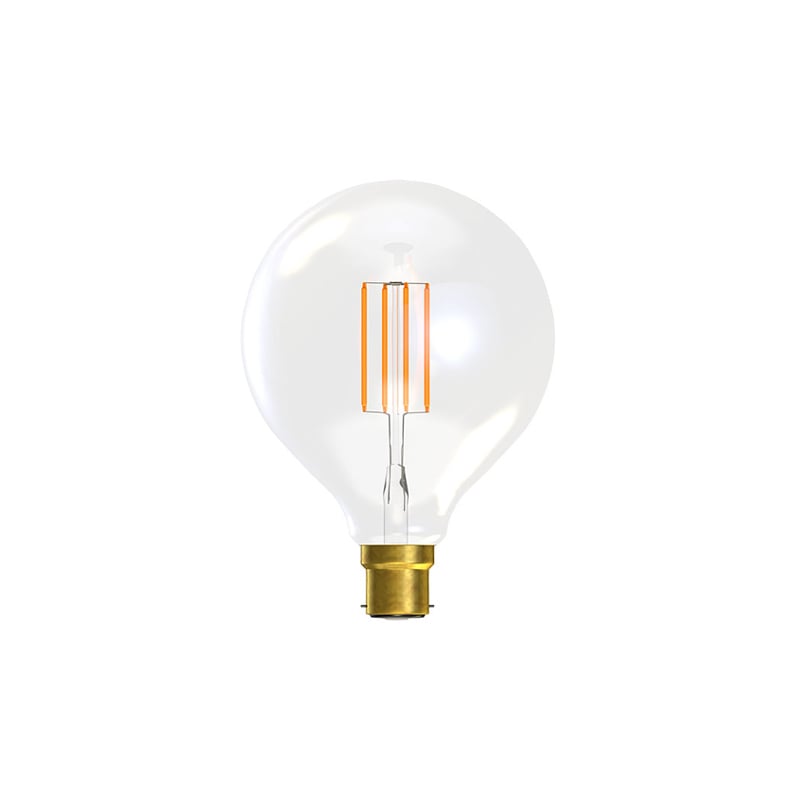 Bell Clear Globe Non-Dimmable LED Filament Large Bulb 3.3W B22 2700K