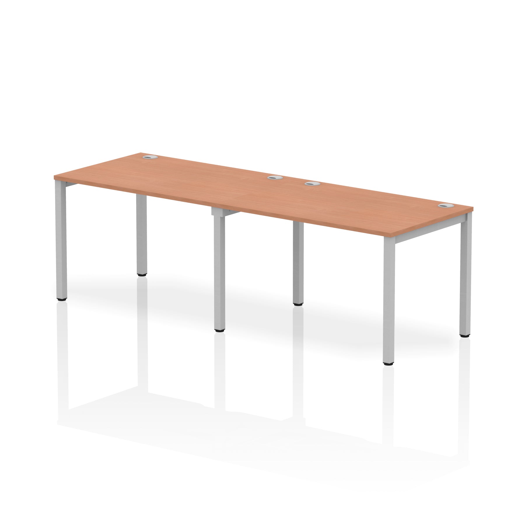 Specialising In Impulse Single Row Bench Desk - 2 Person - 2400mm, 2800mm, 3200mm, 3600mm - Multiple Colour Options North Yourkshire