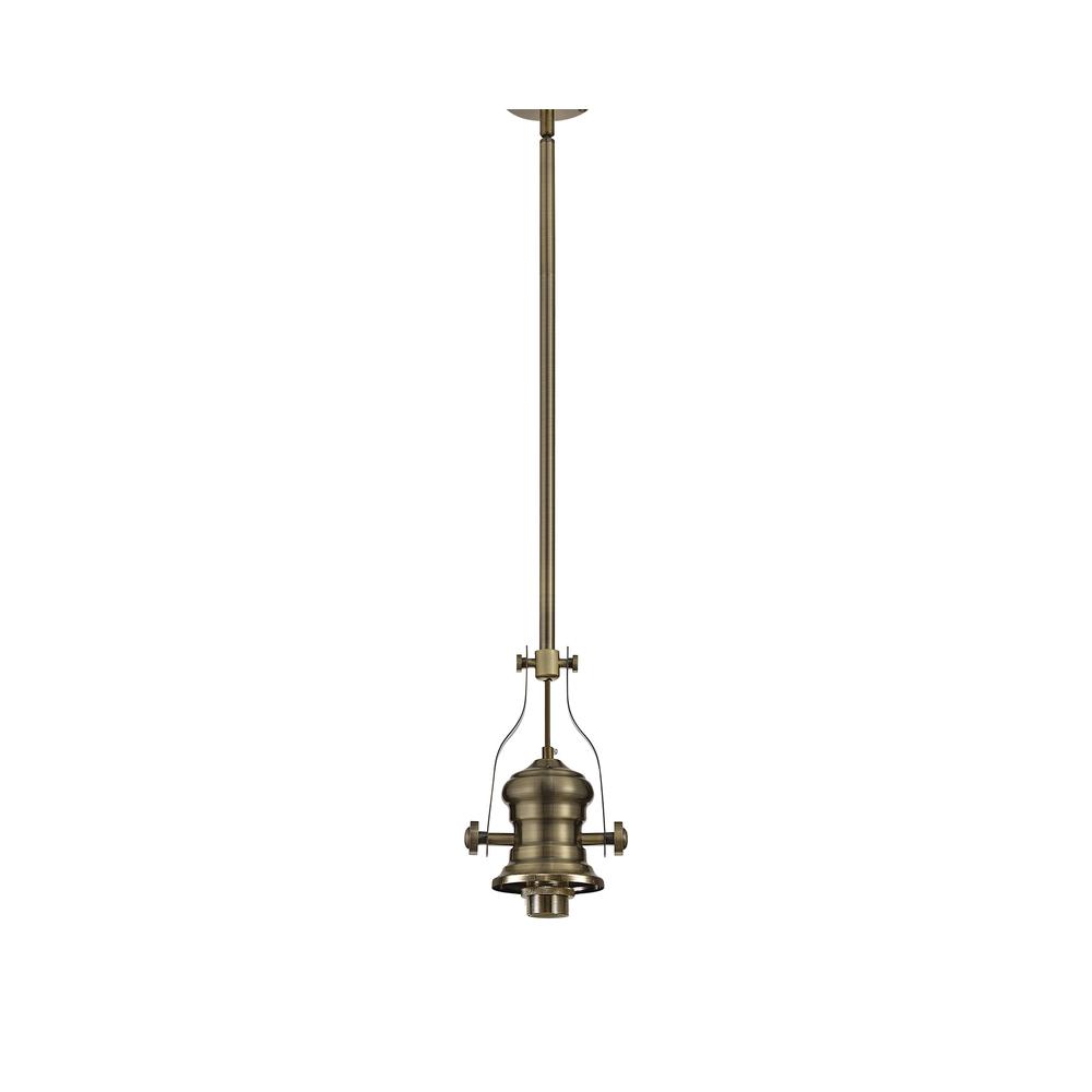 Luxuria Serena (FRAME ONLY) Pendant Light E27 Antique Brass