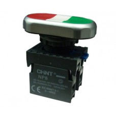 Double Headed Flush Momentary Button, NP8-S & NP8-SD