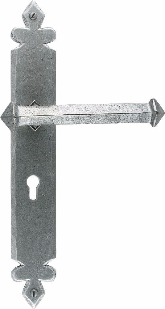 Anvil 33608 Pewter Tudor Lever Lock Set