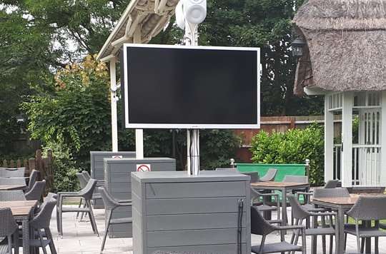 Outdoor Screen Hire in London