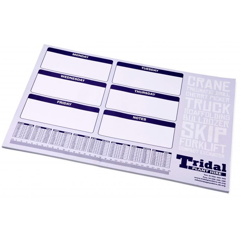 Desk-Mate&#174; A2 notepad - 25 pages