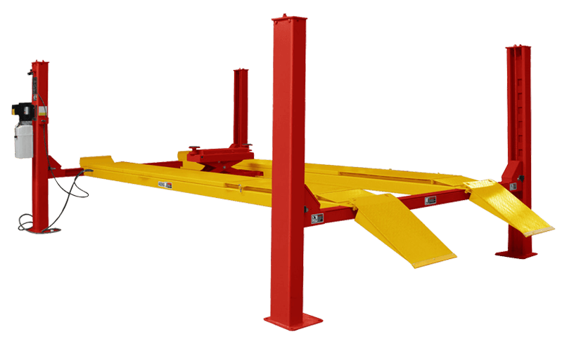 Suppliers Of GEO M5 4 Post Parking Lift for Garages Looking to Maximise Vehicle Storage Space