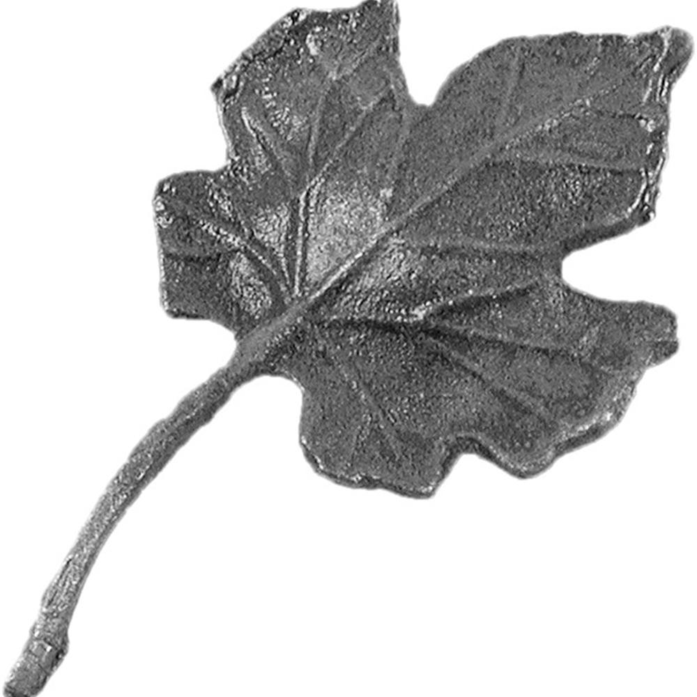 Cast Steel Leaf 125 x 75mm