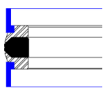 Claron Double Acting Piston Seal SPS