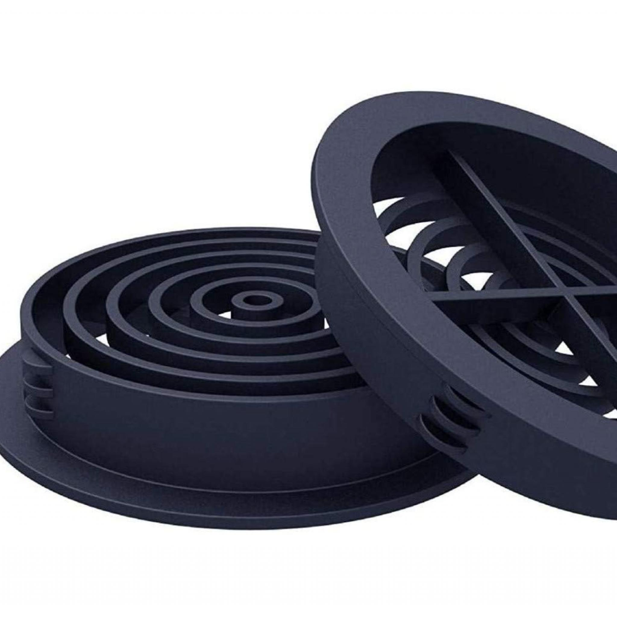 Soffit Board Circular Soffit Vent Anthracite