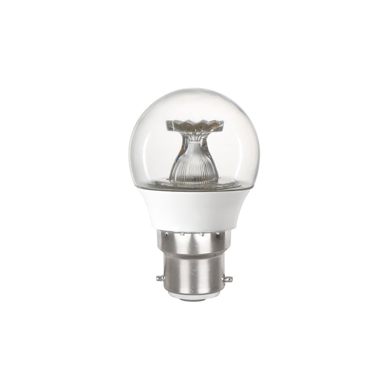 Integral B22 2700K Non-Dimmable Golf Ball Bulb 2.9W = 25W