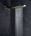 Dorsal Nickel Rain & Waterfall Shower Head (75EN)