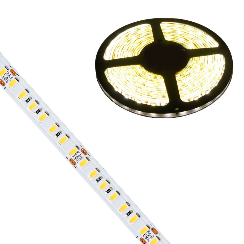 LED Strip Tape High Output 3000K Warm White 24V 126 LEDS (26W/M)