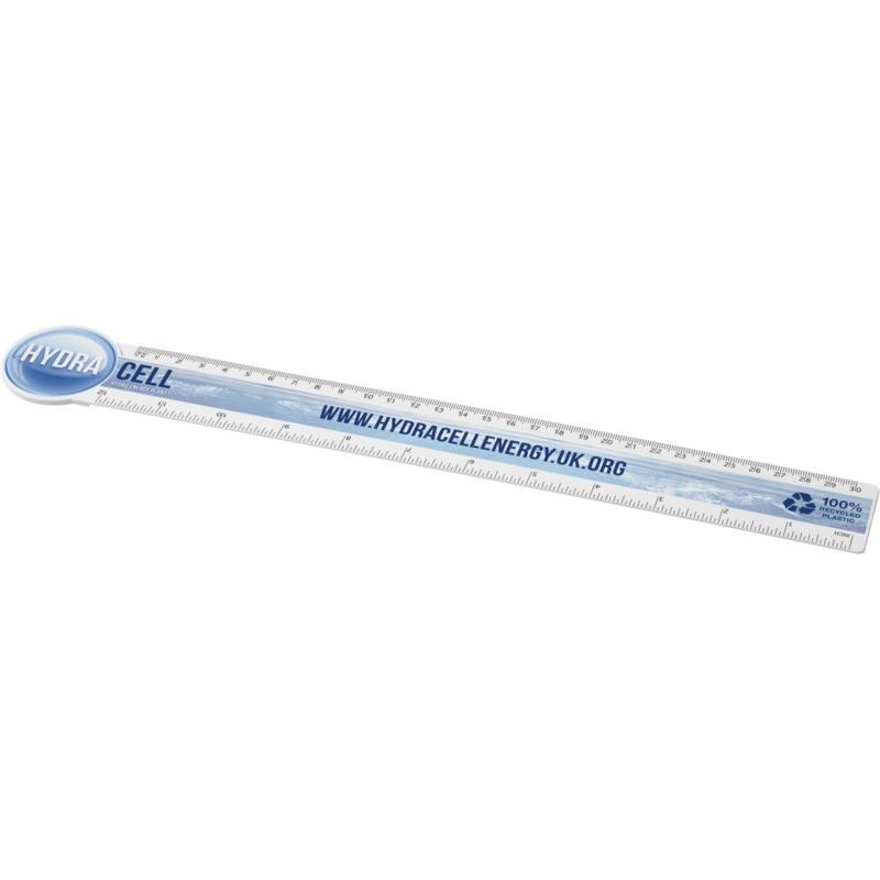 Tait 30cm circle-shaped recycled plastic ruler