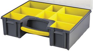 8 Compartment Organiser Case with Removable Tray
[ORG8]