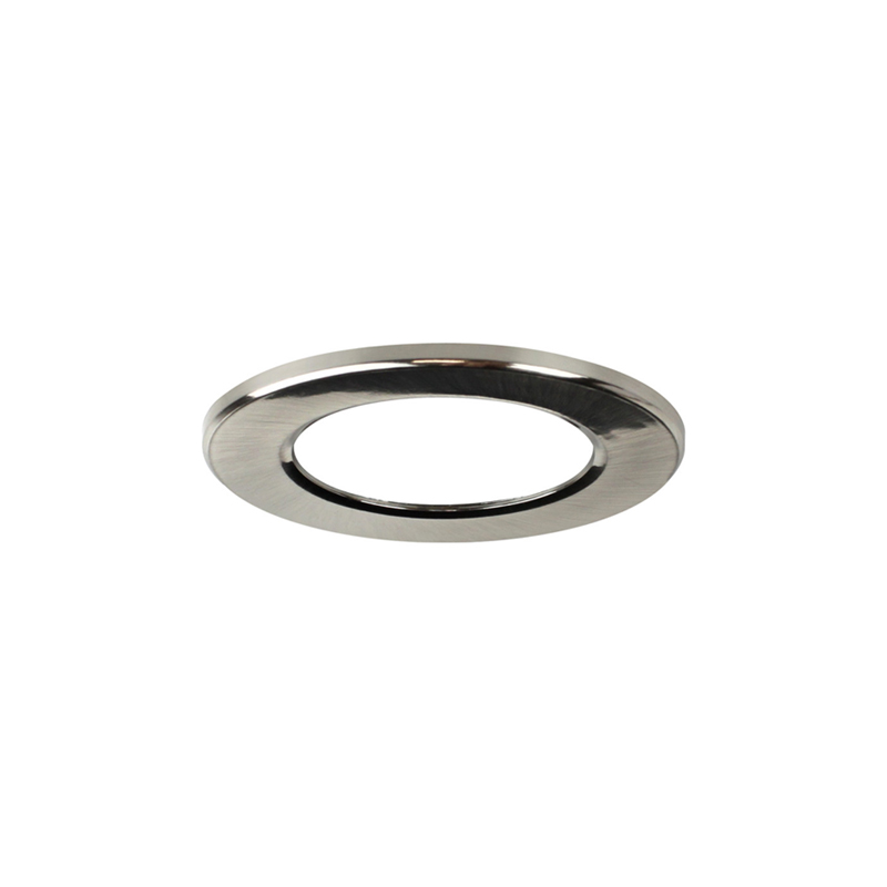 Integral Satin Nickel Bezel for Compact Eco Round LED Downlight