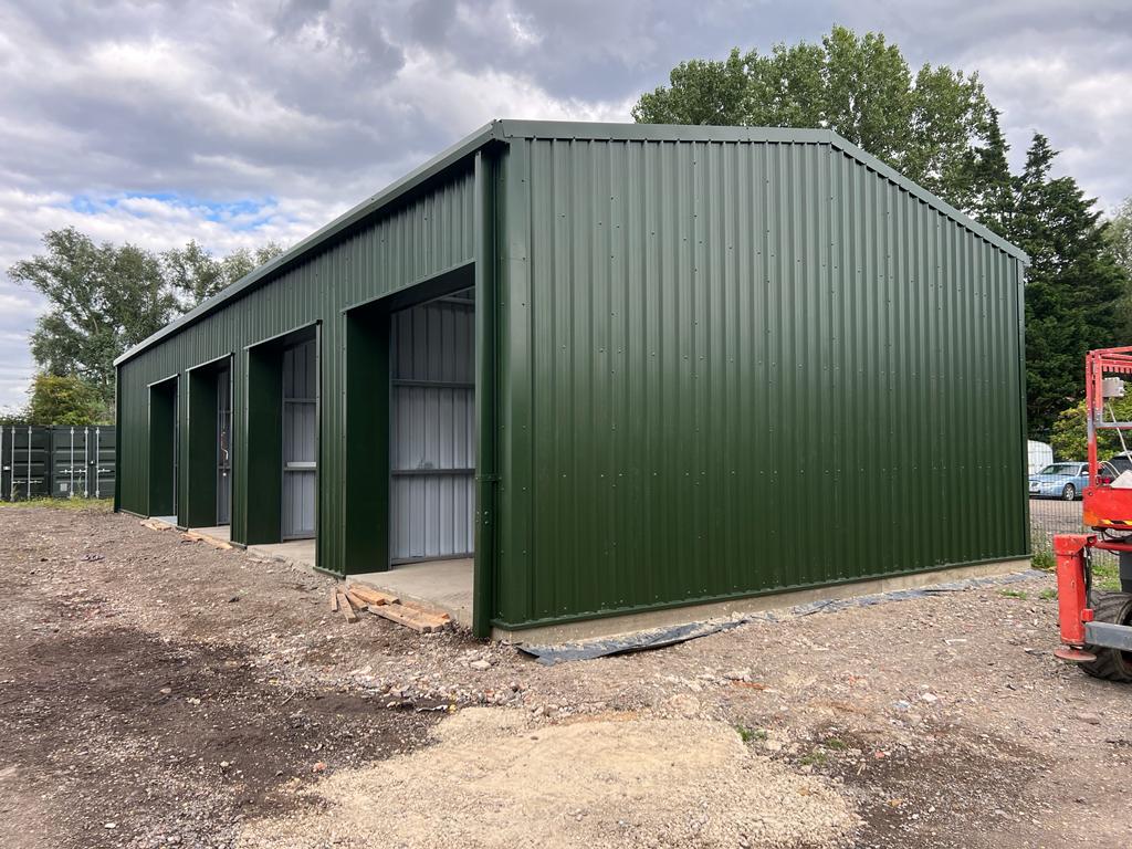 Agricultural Steel Buildings For Dairy Housing Shed In Leicestershire