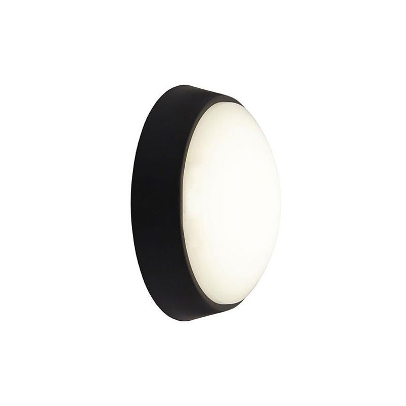 Ansell Helder LED Circular PIR Bulkhead 14W Black