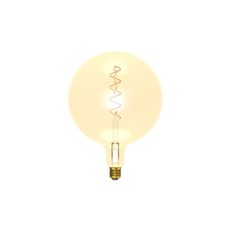 Bell Vintage Soft Coil Vertical Giant Globe Dimmable LED Filament Bulb E27 4W