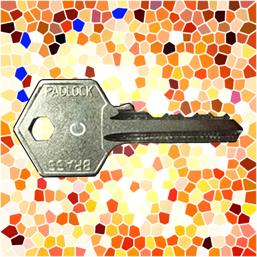 ASEC Padlock Key C