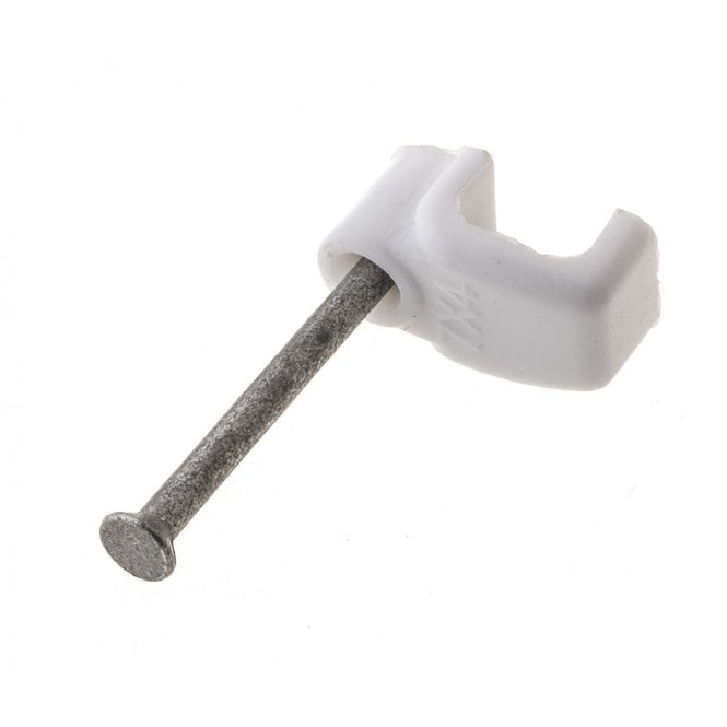 Cable Clips Bellwire White