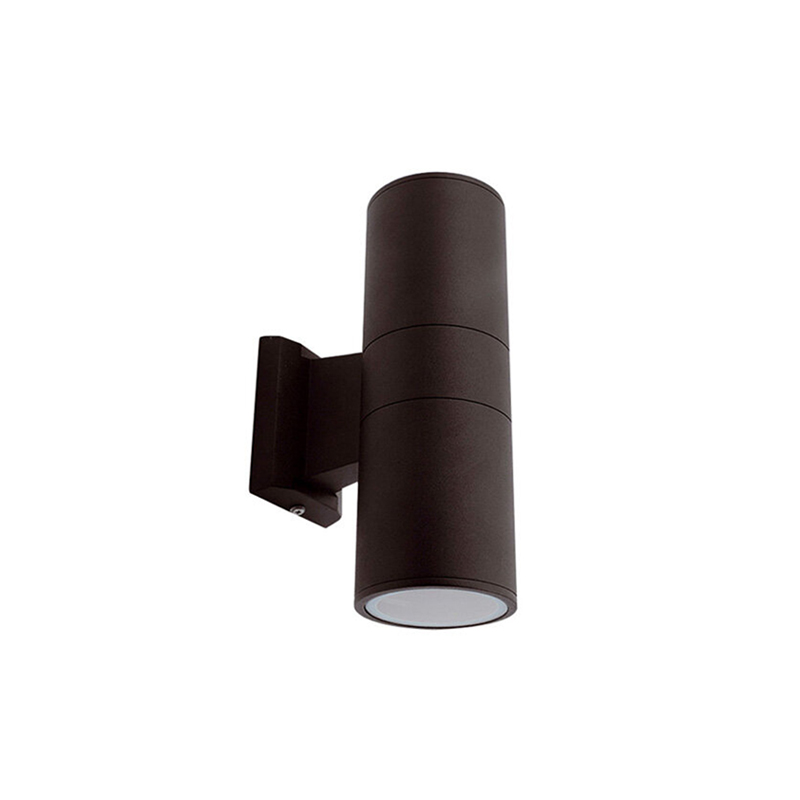 Ansell Duo Midi 2x50W GU10 Wall Light Black