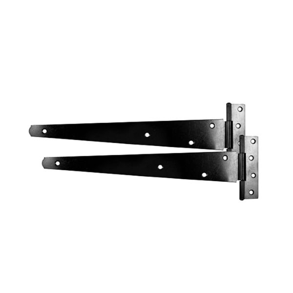 Taurus Medium T Hinge Pair Black 15'' (375mm)