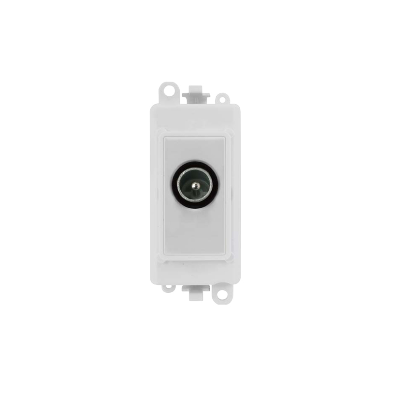 Click GridPro Male Coaxial Module Polar White