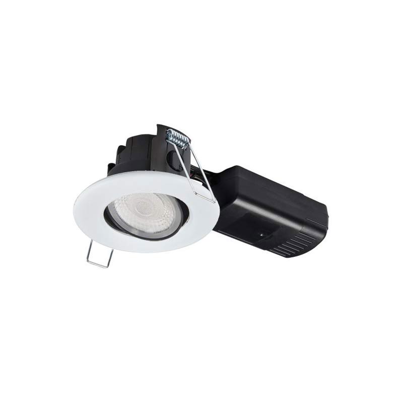 Collingwood H4 Pro Elect Fire-Rated Downlight 4000K Matt White