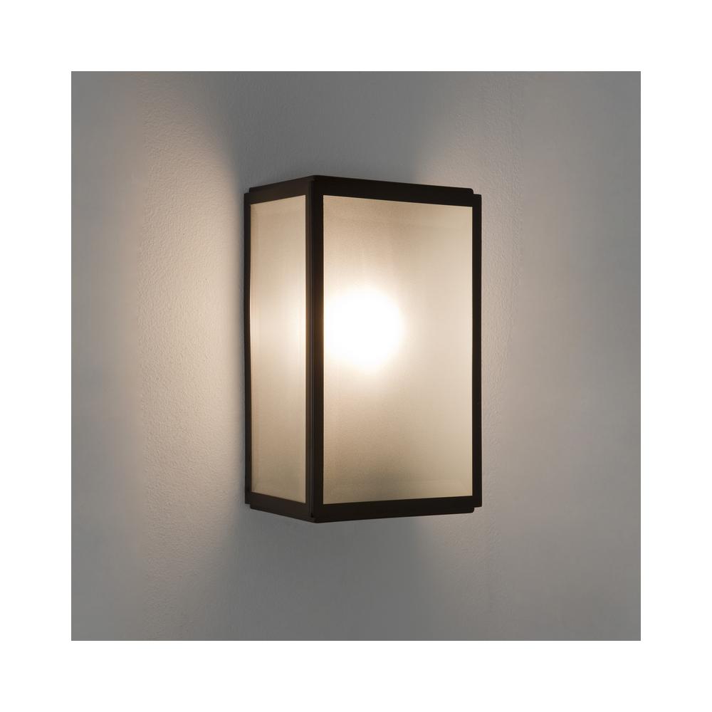 Astro Homefield Sensor Textured Black Wall Light