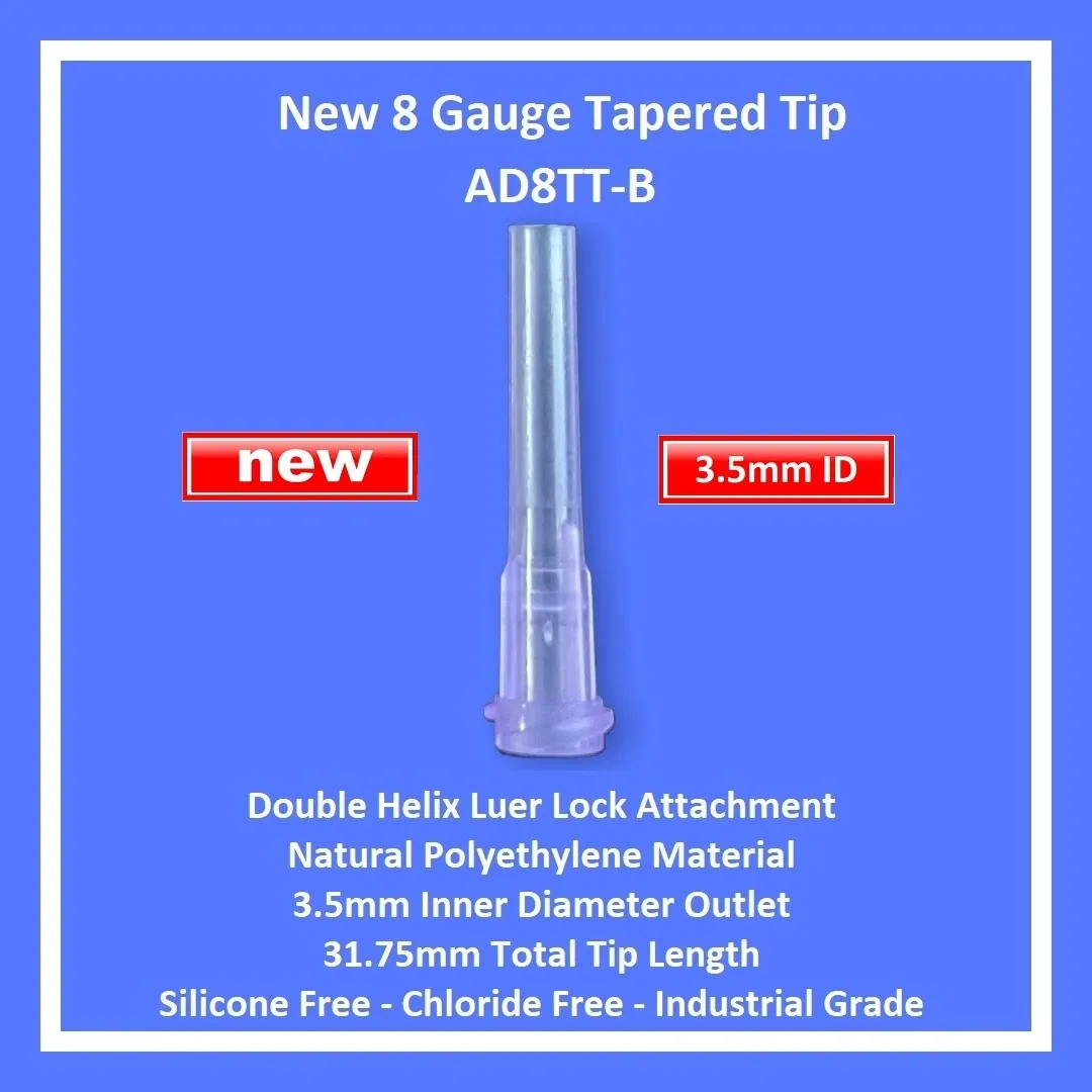 NEW BIG BORE SMOOTH FLOW TAPER TIP