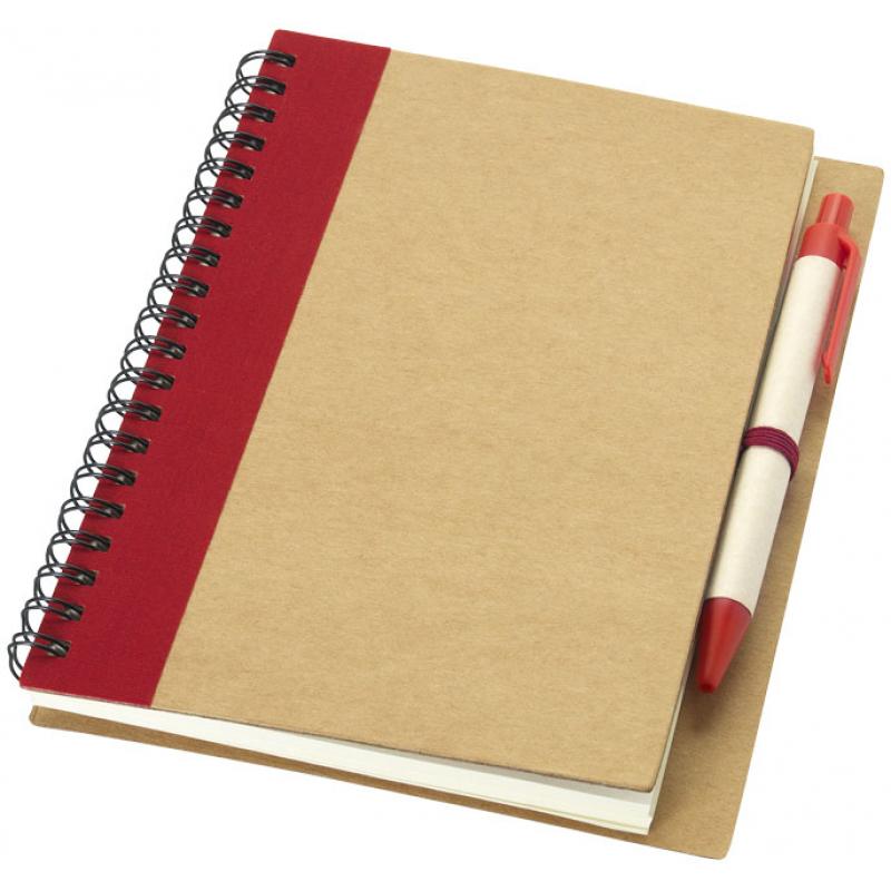 Priestly recycled notebook with pen