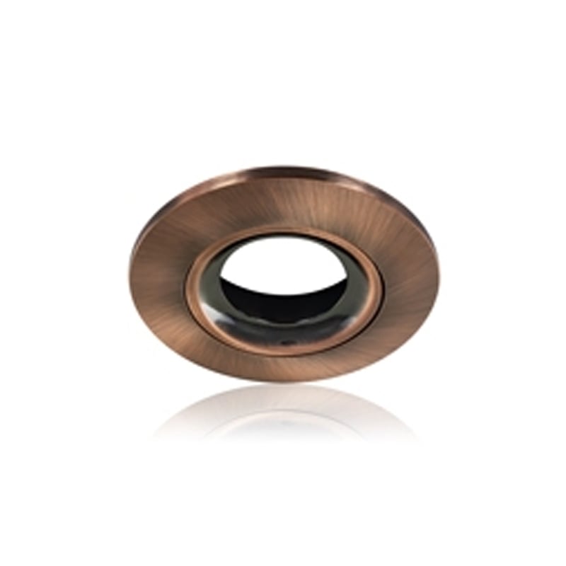 Integral Luxury Adjustable Downlights Optional Bezel Copper