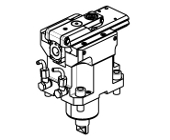 Radial single side twin static tool COROMANT-CAPTO&#174;