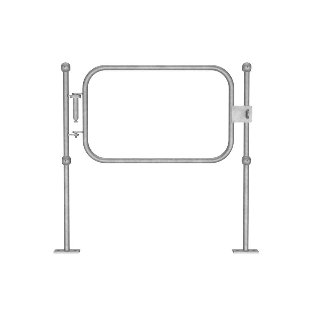 Galv 33.7mm L/H Self-Closing GateHeight 1100mm x 1070mm Post Centres