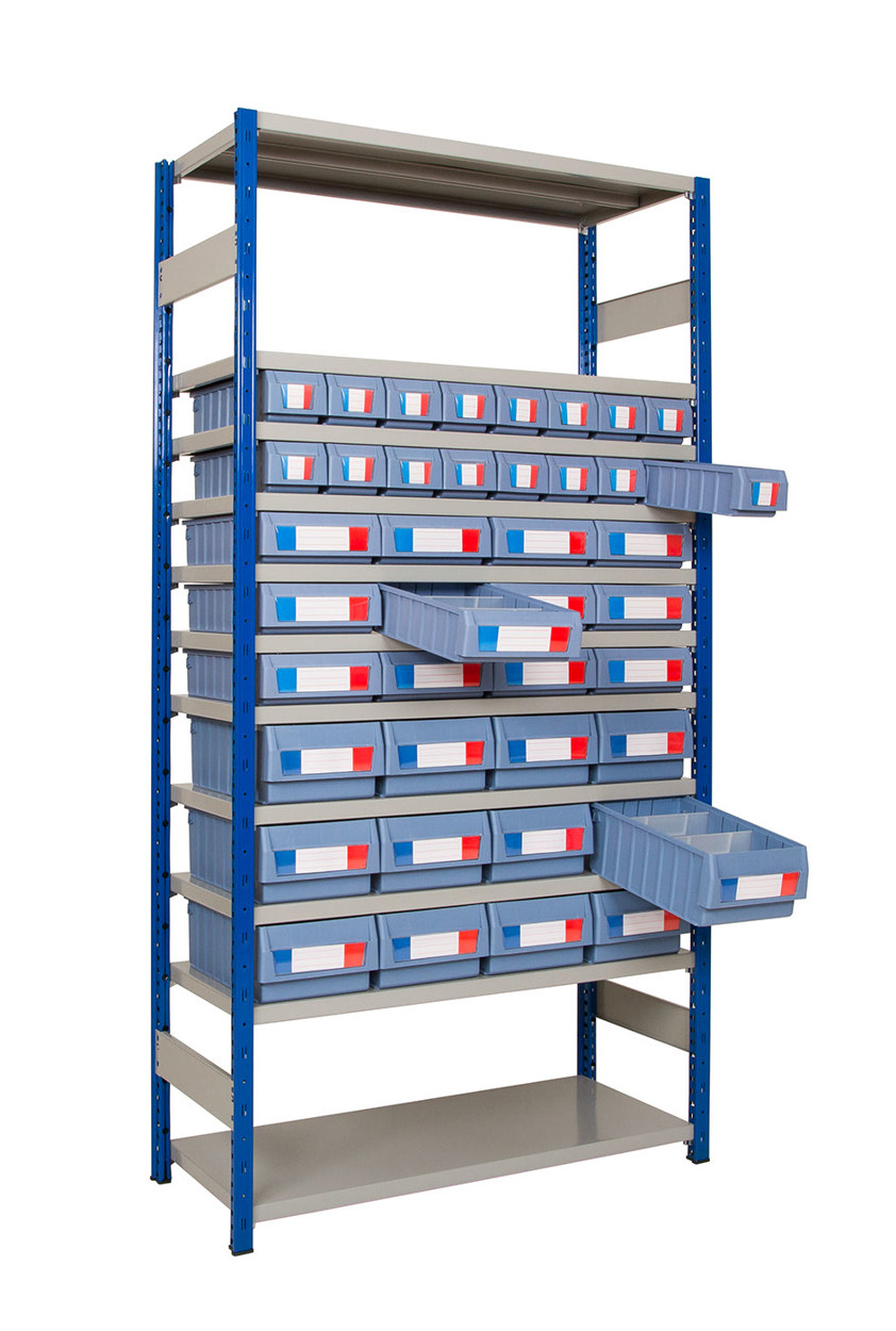 Shelf Trays on Racks- Bay A