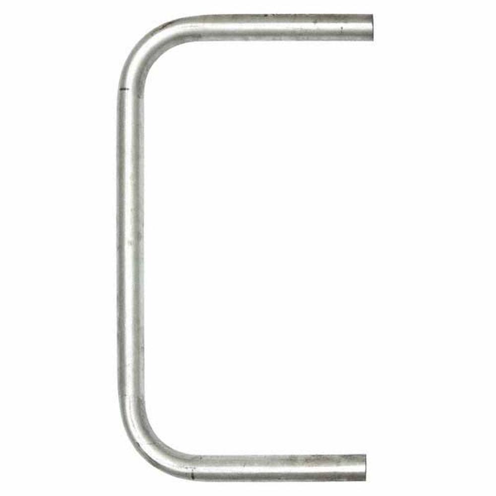 Handrail Standard Return Bend 48.3mm O/DGalvanised With 300mm Legs (Tubular)